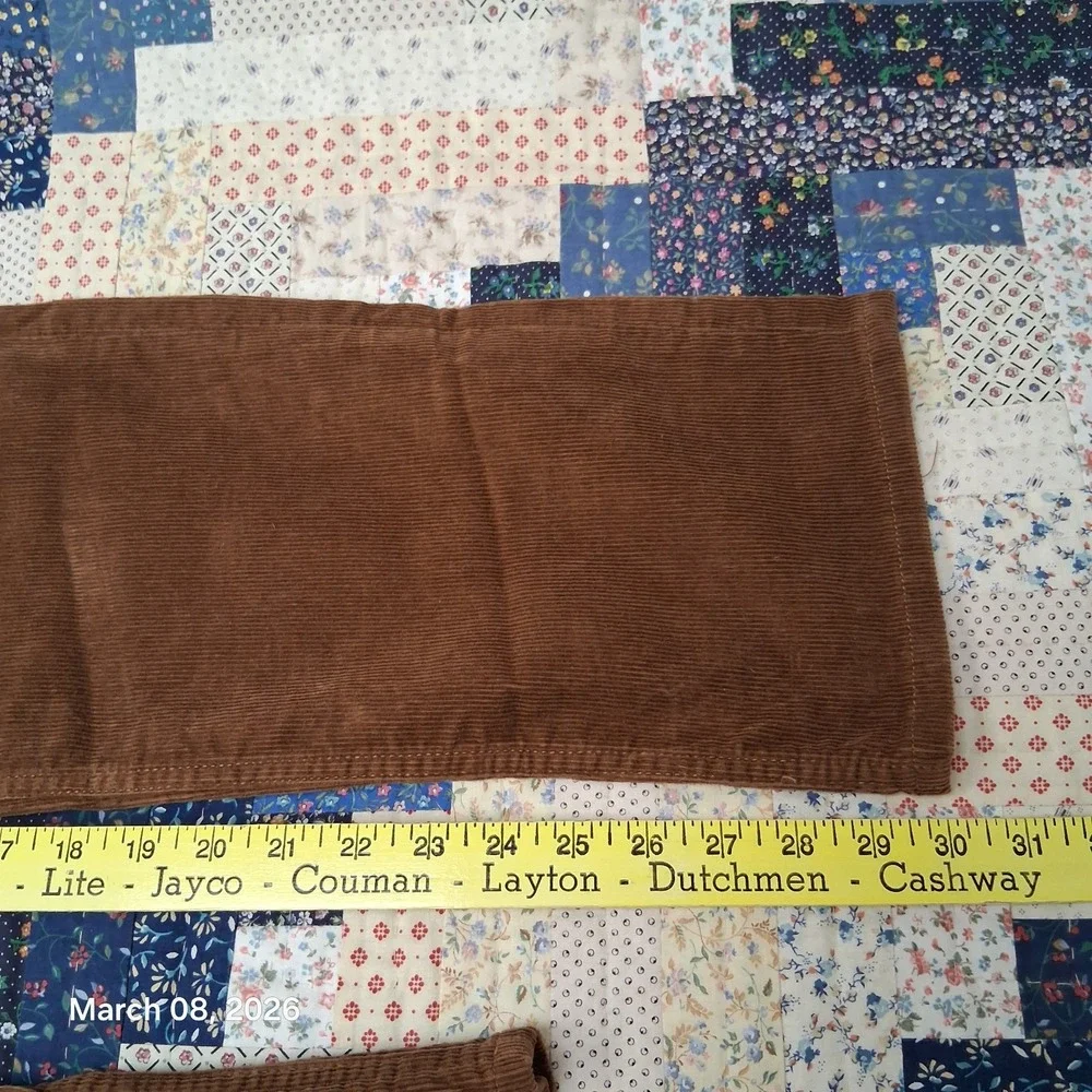 Polo by Ralph Lauren Corduroy Pants Size 36x30 Brown Straight Leg Regular Fit